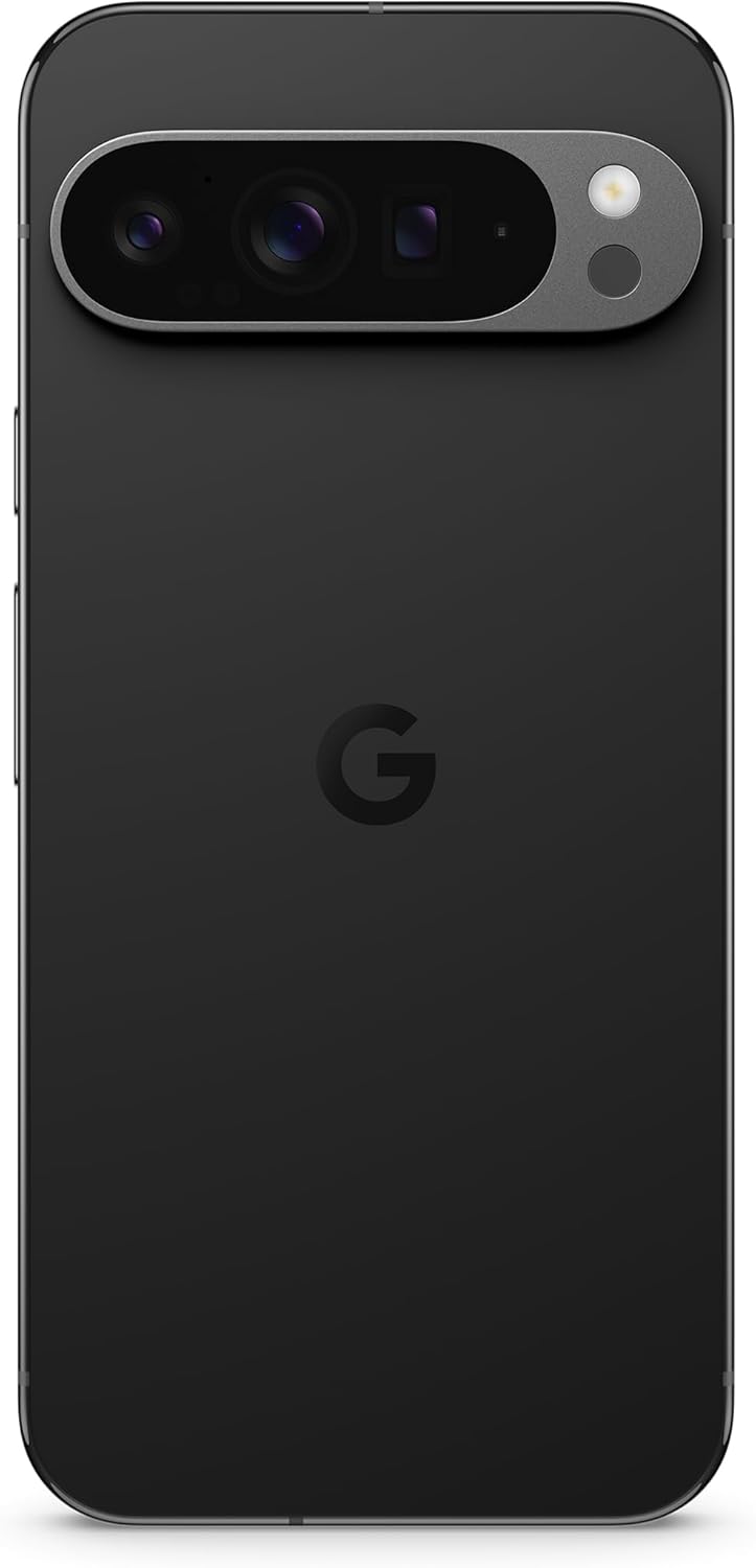 Google Pixel 9 Pro XL – Smartphone Android Desbloqueado con Gemini, Sistema de cámara Trasera Triple, batería con una autonomía de 24 Horas y Pantalla Super Actua de 6,8″ – Obsidiana, 128GB