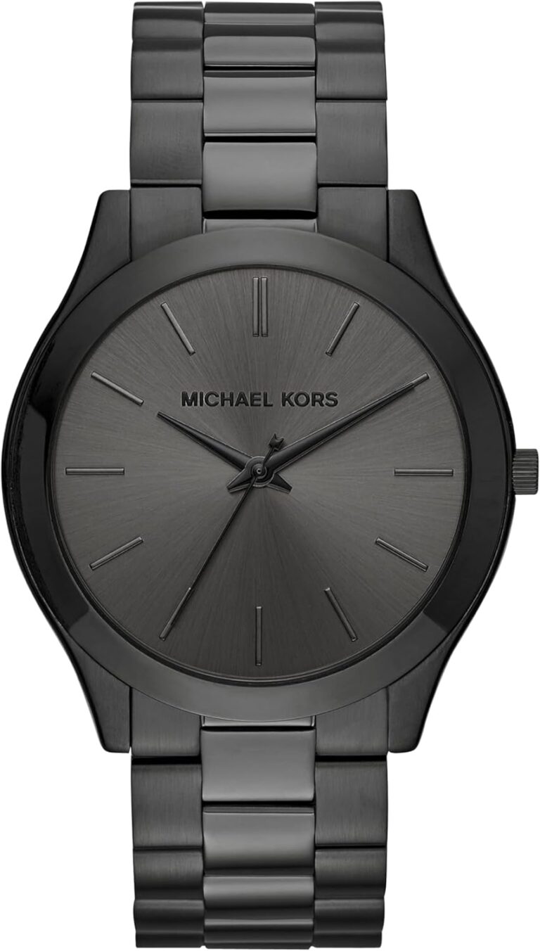 Michael Kors Oversized Slim Runway Men’s Watch, Stainless Steel Watch for Men