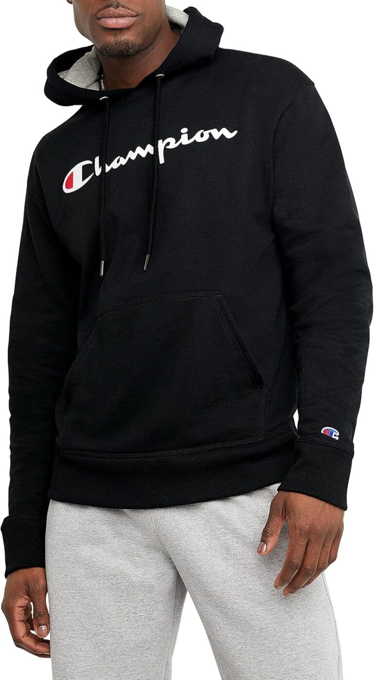 Champion Sudadera con capucha de forro polar Powerblend para hombre