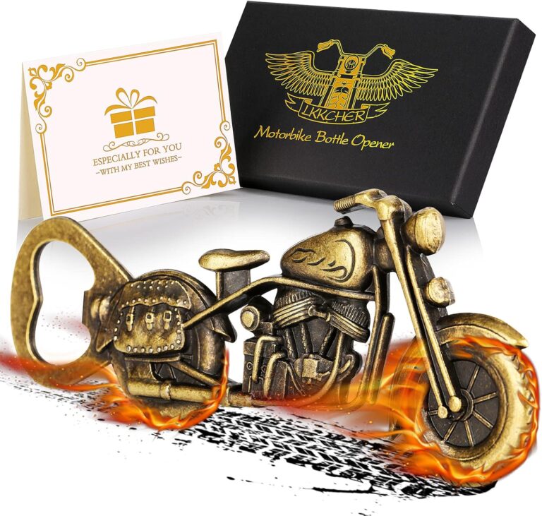 LKKCHER Vintage para motocicleta, ideas Originales de regalos para hombres, cumpleaños, Dia Del Padre Regalos, Regalos Hombre Cumpleaños, Regalos Originales para el Padre Novio Abuelo Marido